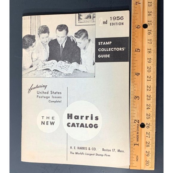 1956 Harris Catalog Postage Stamps 2nd Edition Collectors Guide United States - Picture 5 of 7